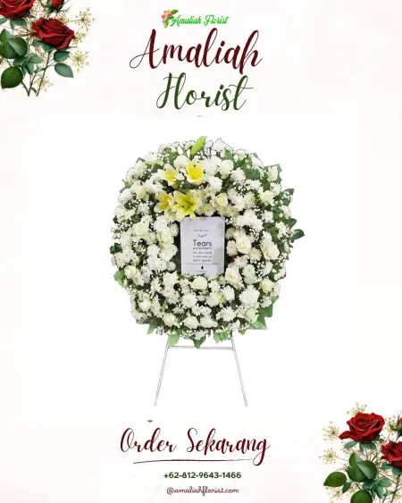 Krans Bunga Duka Sukaindah